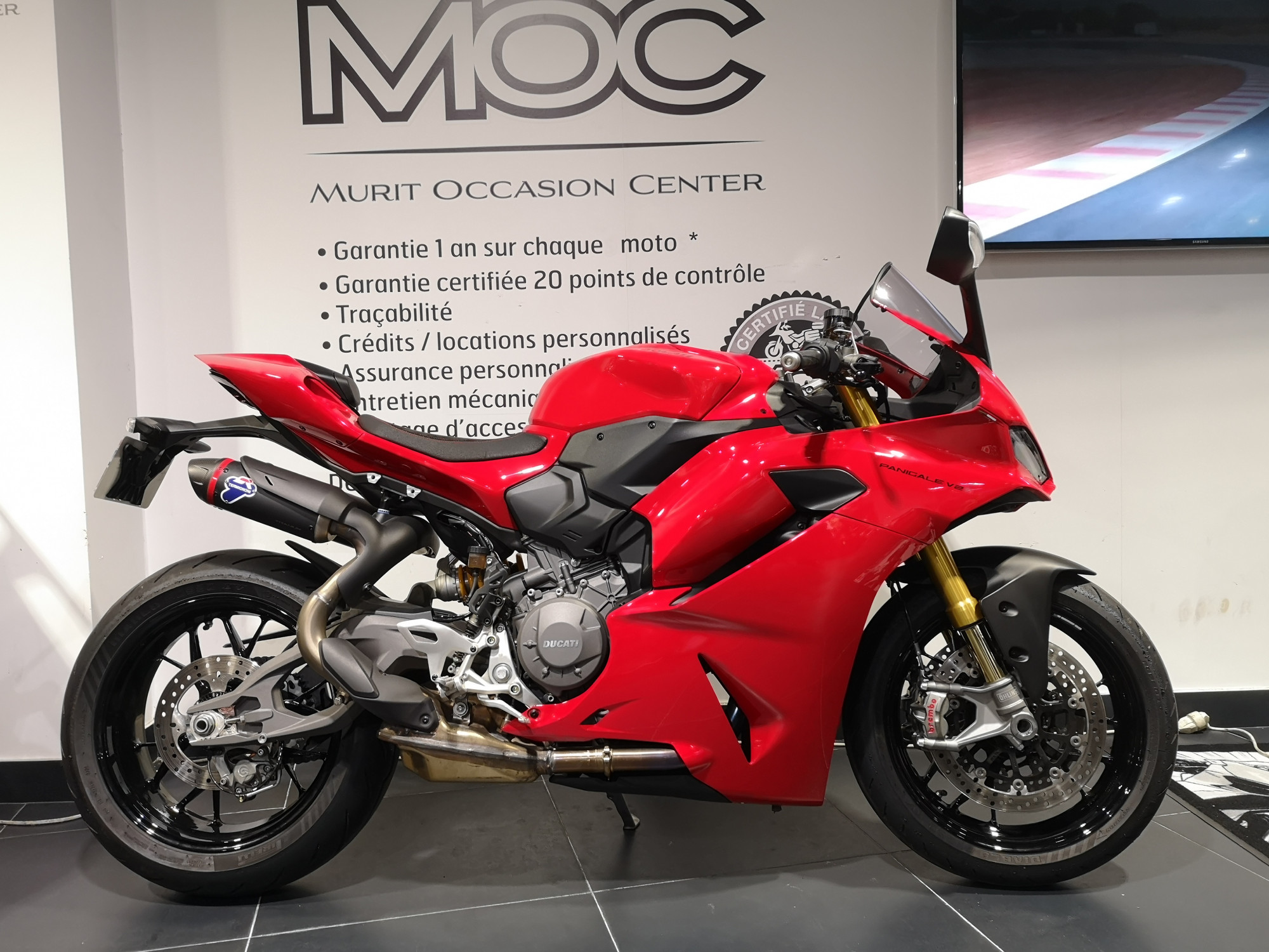 DUCATI PANIGALE V2S TERMIGNONI 